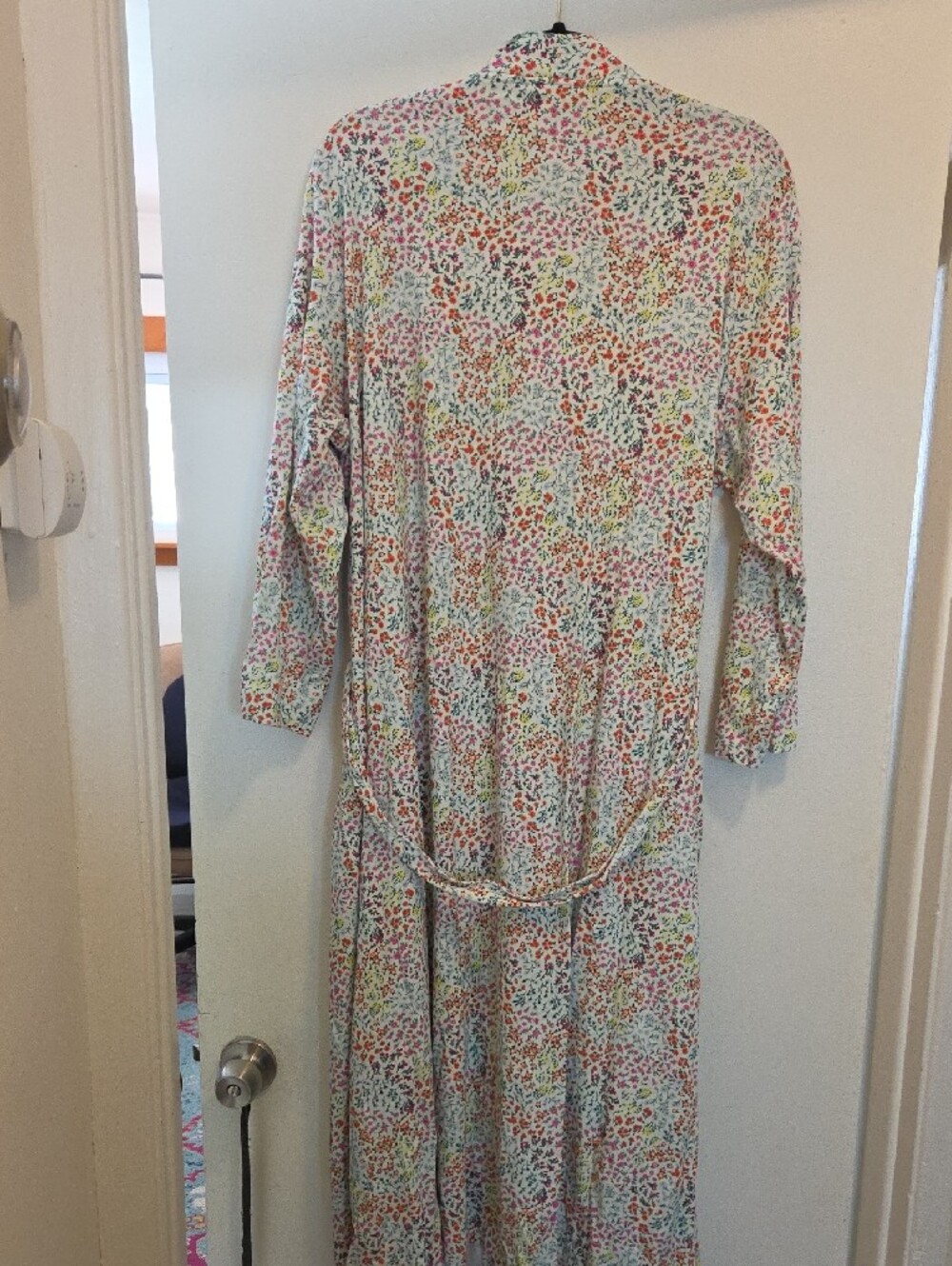 Lands' End Floral Robe - Picture 3 of 10